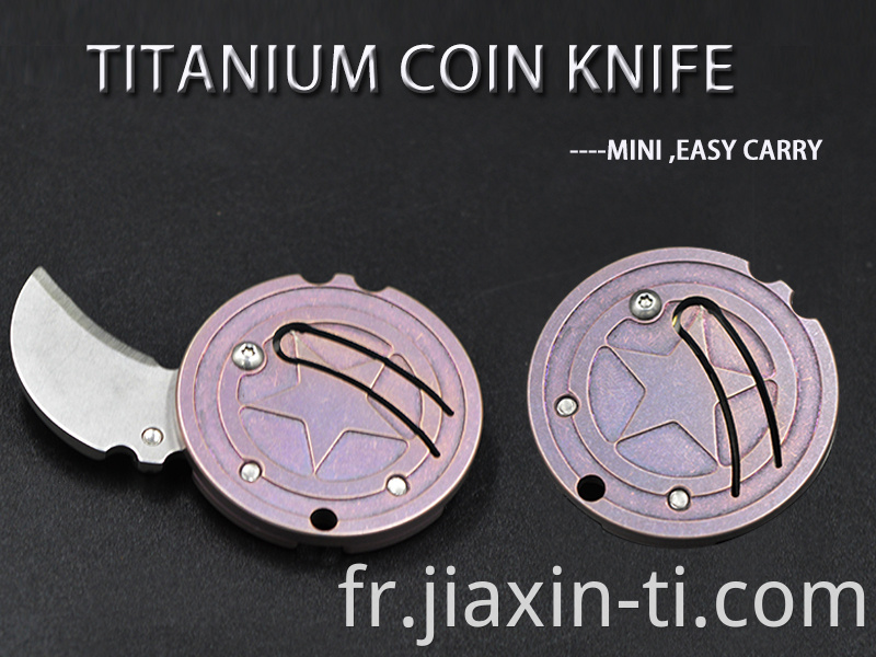 titanium folding knife